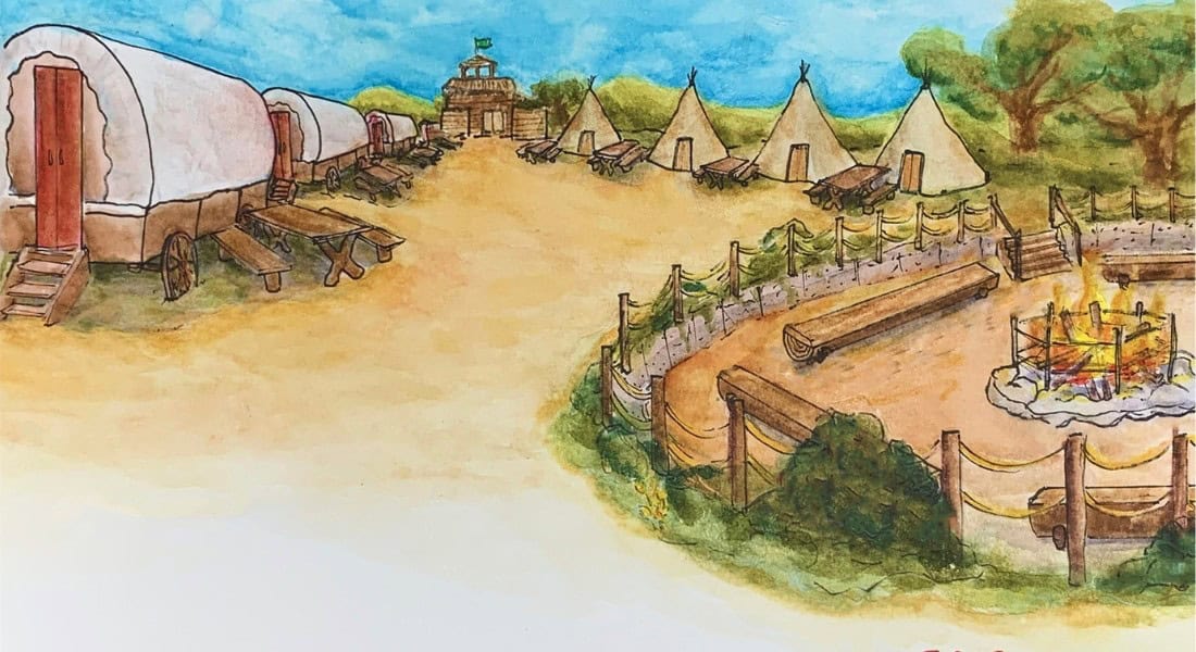 Overnight Camping Experience. (Concept by Josh Combs)