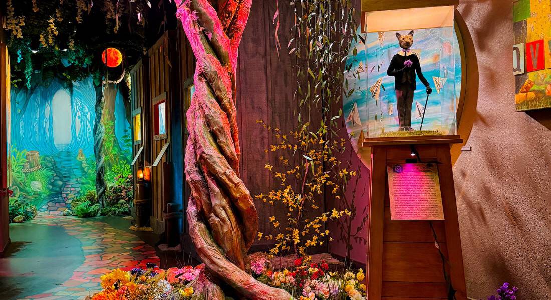 The Museum of Make Believe is located in Laguna Beach, California.