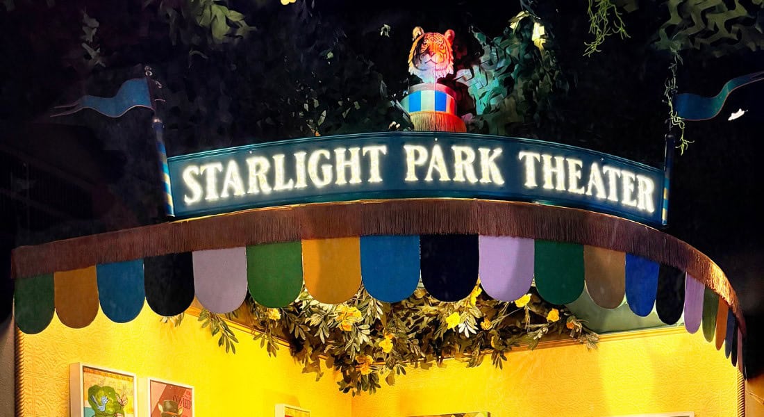 Welcome to the "Starlight Park Theater" at the Museum of Make Believe.