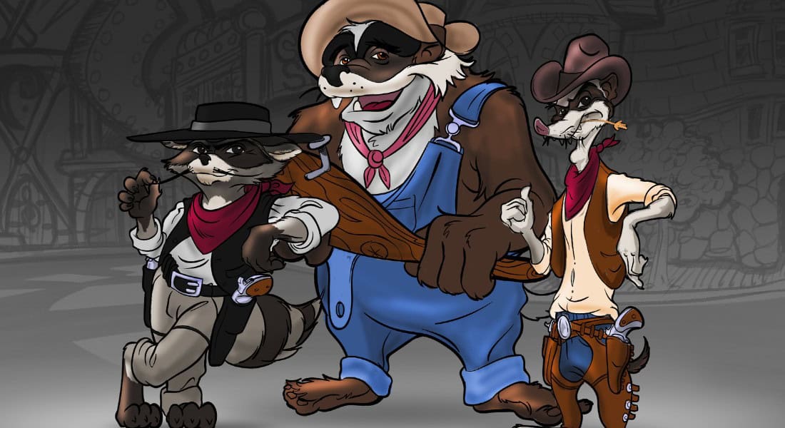 The Slippery Slope Gang. (Illustrated by Scott Cook)
