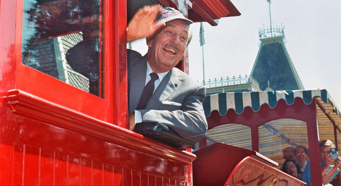 The Disneyland railroad was a personal favorite of Walt Disney (Photo courtesy of ©Walt Disney Company)