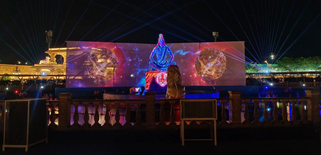 Mahakal Lok at Lotus Pond
