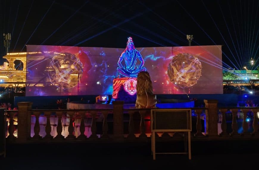Mahakal Lok at Lotus Pond