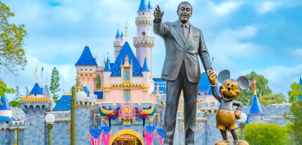Disneyland 70th Anniversary Partners Statue