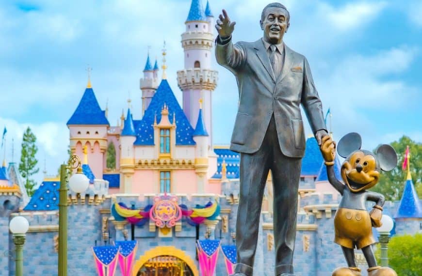 Disneyland 70th Anniversary Partners Statue