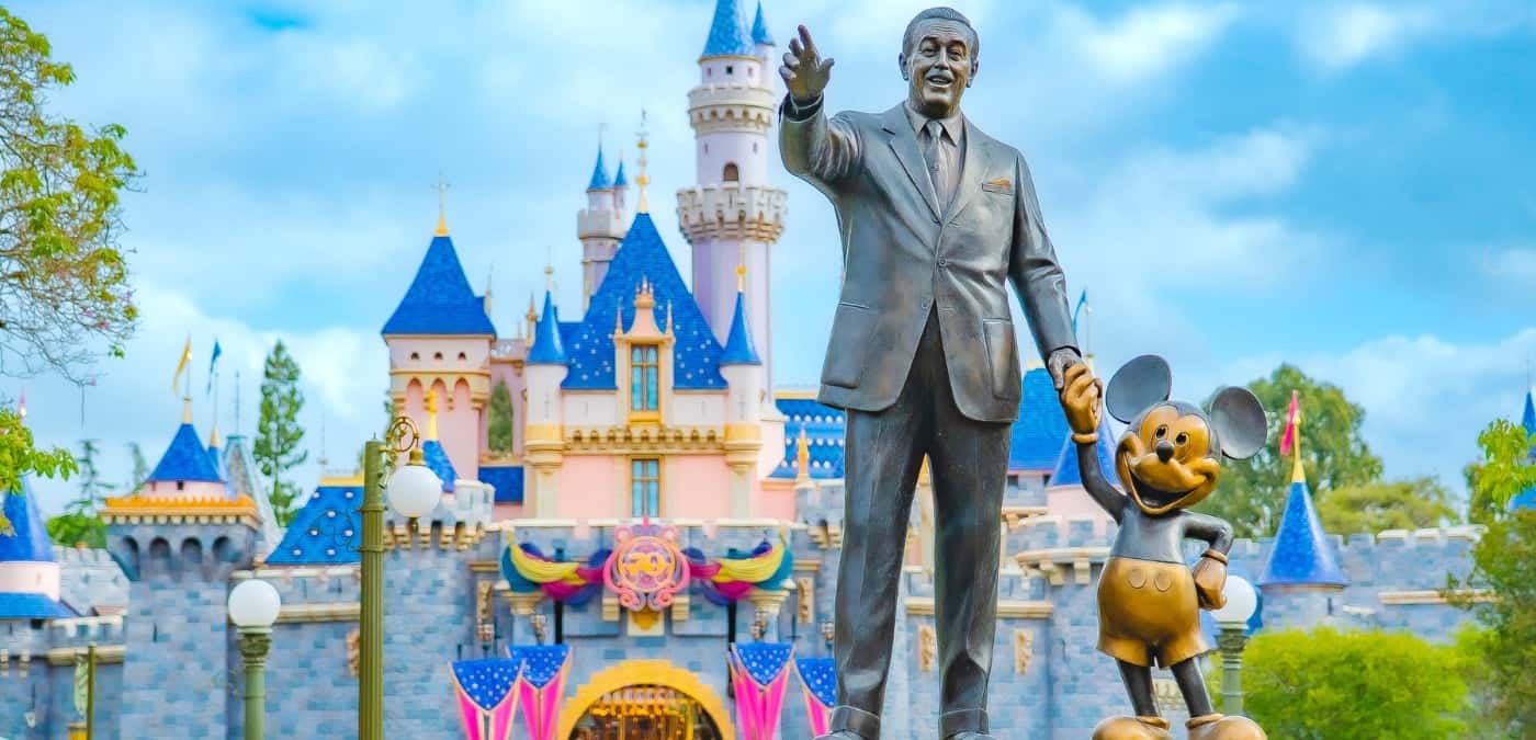 Disneyland 70th Anniversary Partners Statue