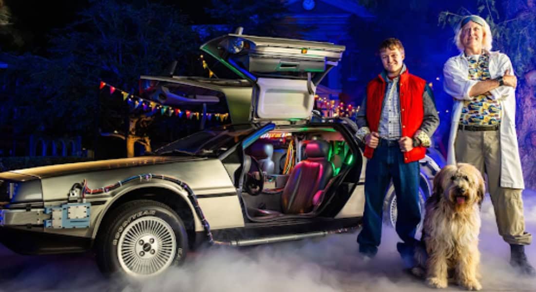 Marty, Doc Brown, Einstein, and the time-traveling DeLorean may soon return! To Be Continued... (Image courtesy of Universal)