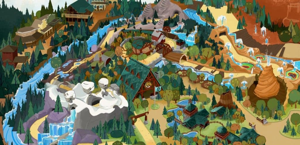 Piston Peak National Park at Magic Kingdom
