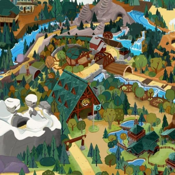 Piston Peak National Park at Magic Kingdom
