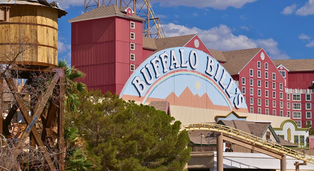 Buffalo Bill's was a unique casino resort with many theme park elements and rides. (photo by Joe Tracy for Theme Park Magazine)