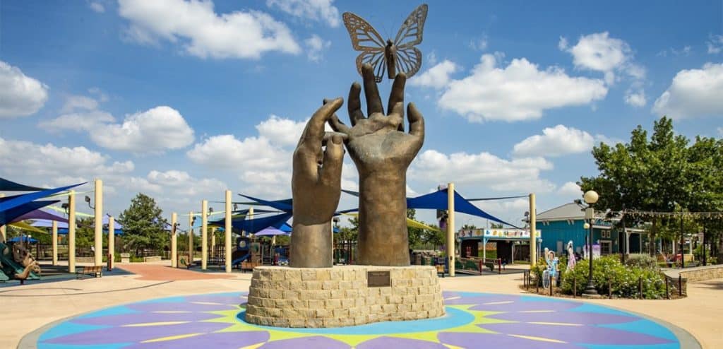 Sculpture at Morgan's Wonderland in San Antonio, Texas