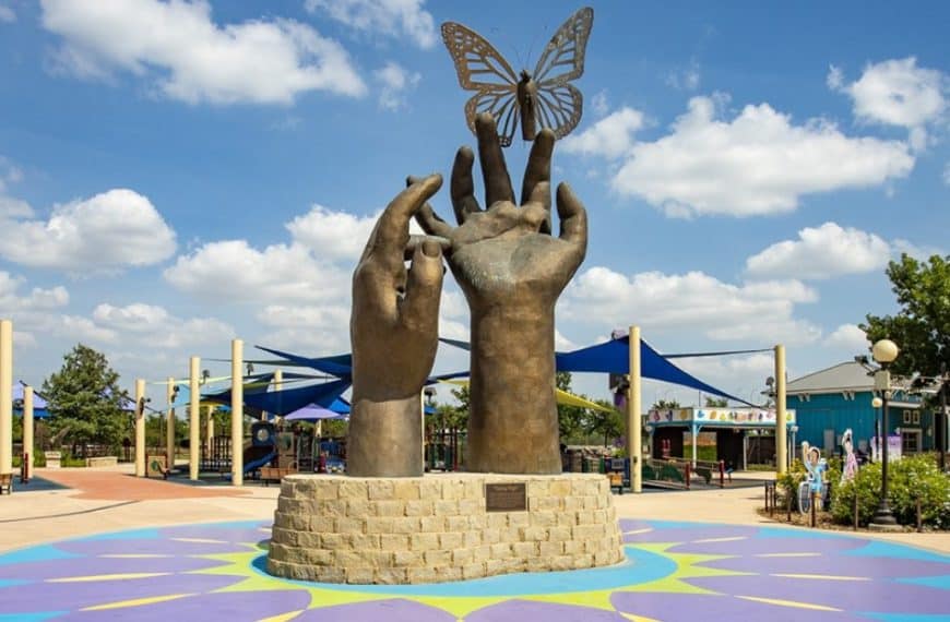 Sculpture at Morgan's Wonderland in San Antonio, Texas