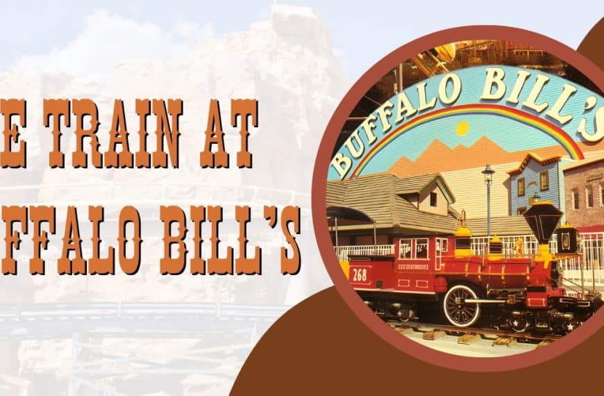 The Train at Buffalo Bill's in Primm, Nevada