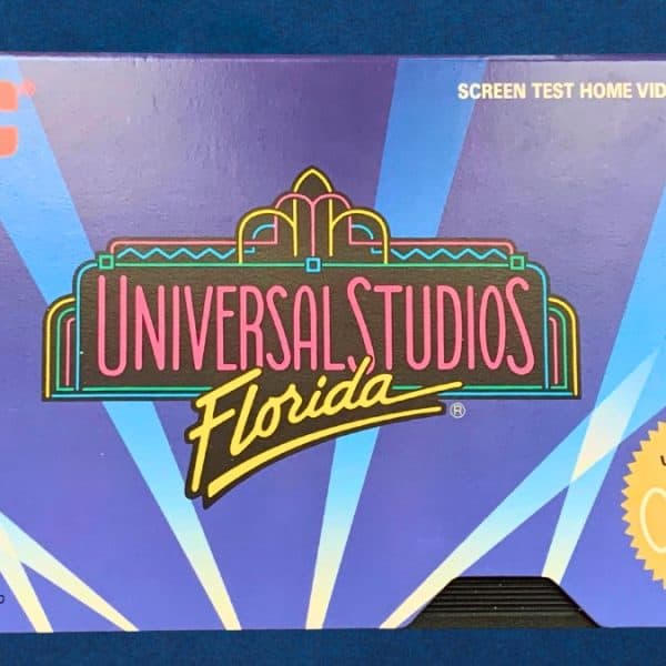 VHS tape from The Screen Test Home Video Adventure