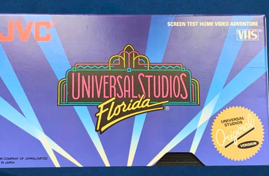 VHS tape from The Screen Test Home Video Adventure