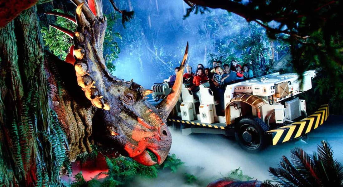 The main attraction at Dinoland U.S.A. was the DINOSAUR ride, previously known as Countdown to Extinction (image courtesy of ©Disney)
