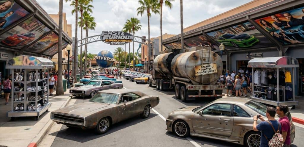 The Fast and the Furious land at Epic Universe