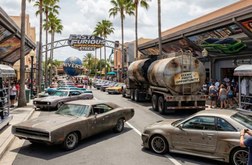 The Fast and the Furious land at Epic Universe