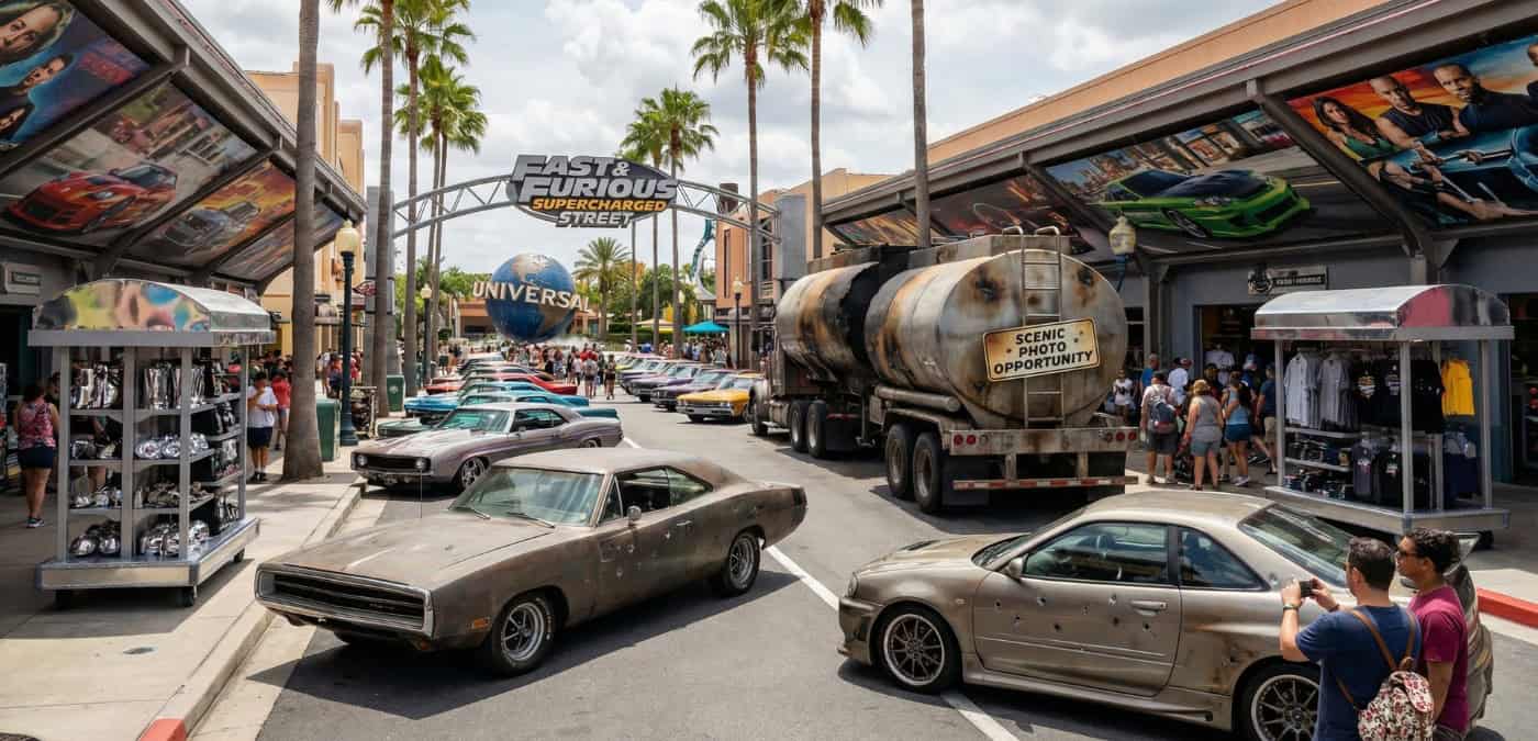 The Fast and the Furious land at Epic Universe