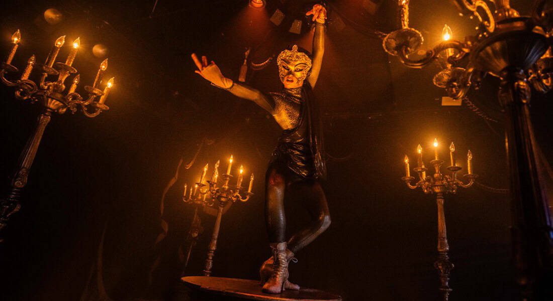 Production Photo from MASQUERADE (Photo Credit Matthew Murphy and Evan Zimmerman)