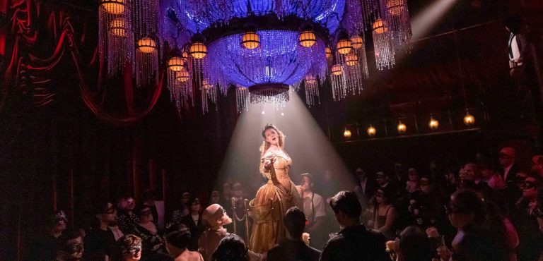 Production photo from MASQUERADE (Photo credit Matthew Murphy and Evan Zimmerman for MurphyMade)