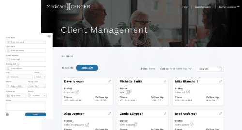 MedicareCENTER CRM