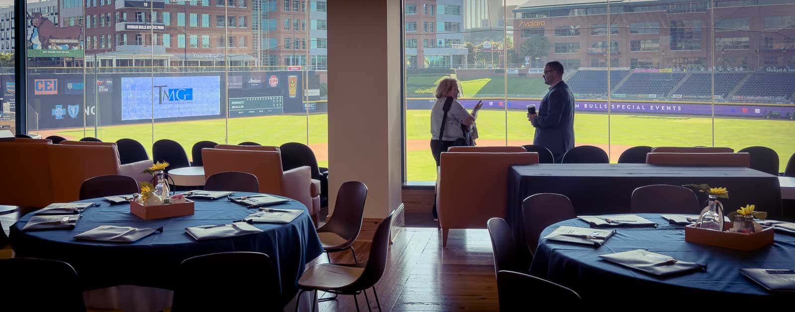 Michael Escobar meeting with insurance agent