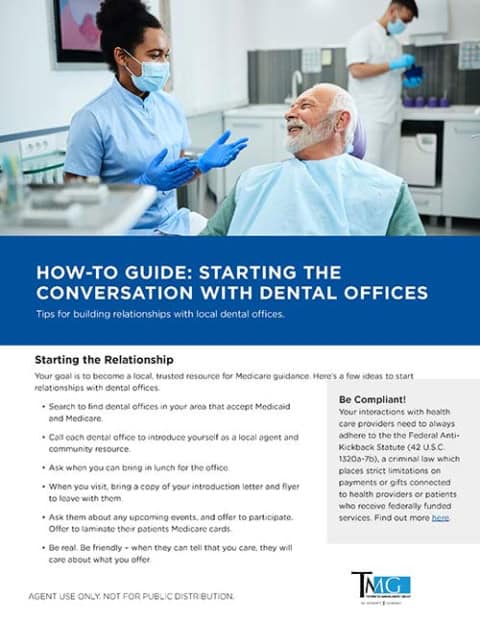 How-to-Guide: Starting the conversation with Dentists