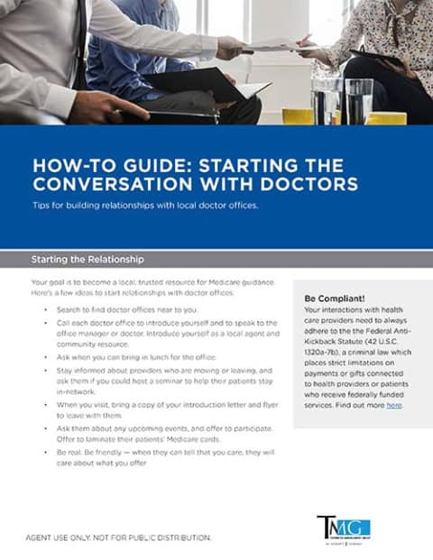 How-to-Guide: Starting the conversation with Doctors