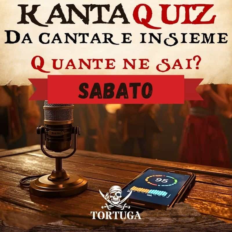 Microfono e smartphone sul tavolo per serate di karaoke da Tortuga Bay RistoPub, il punto di riferimento per divertimento e musica dal vivo.