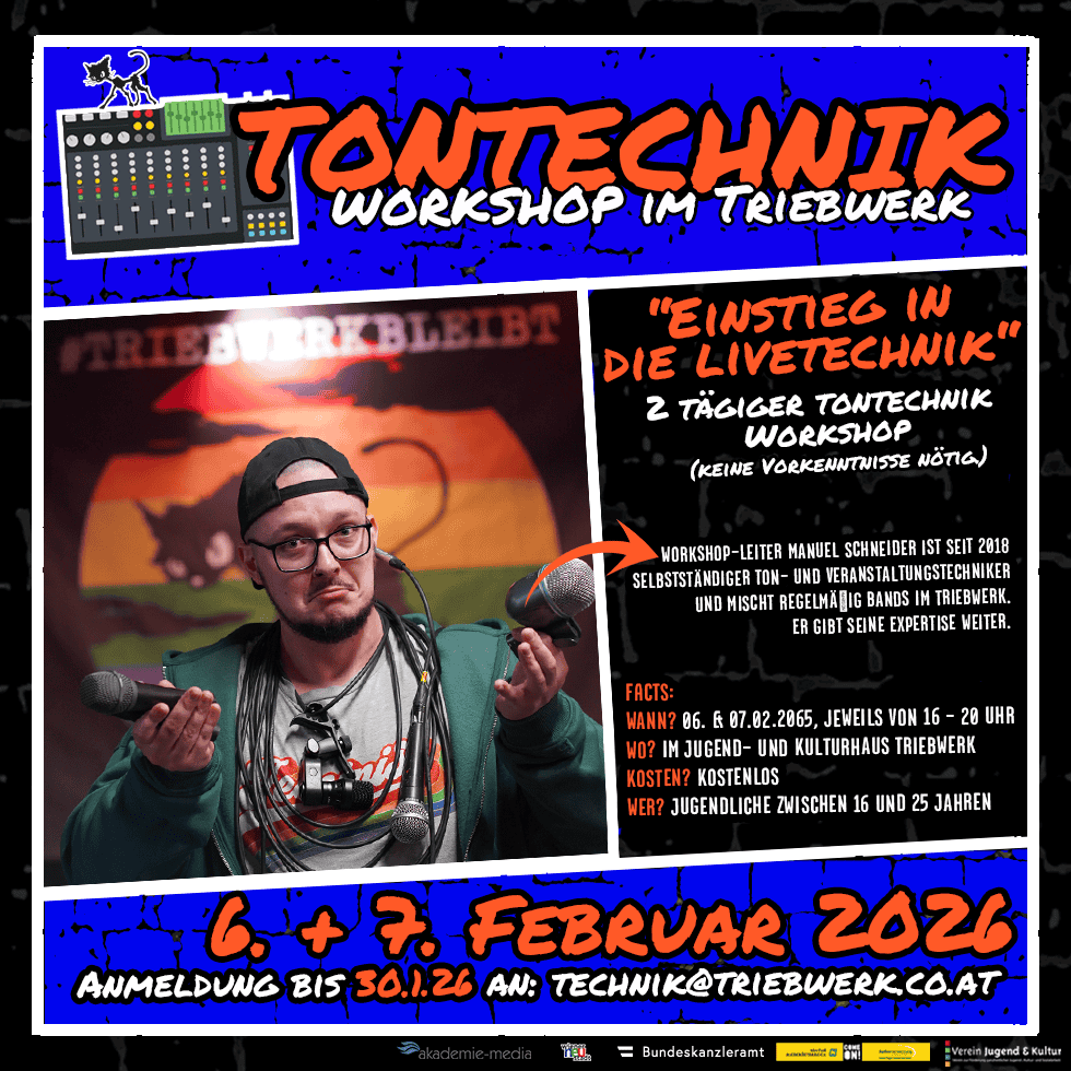 Tontechnik Workshop - Einstieg in die Live-Technik (Day 1)