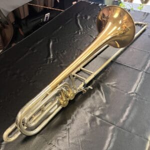1977 Olds Custom Crafted P-24G Double Trigger Bass Trombone