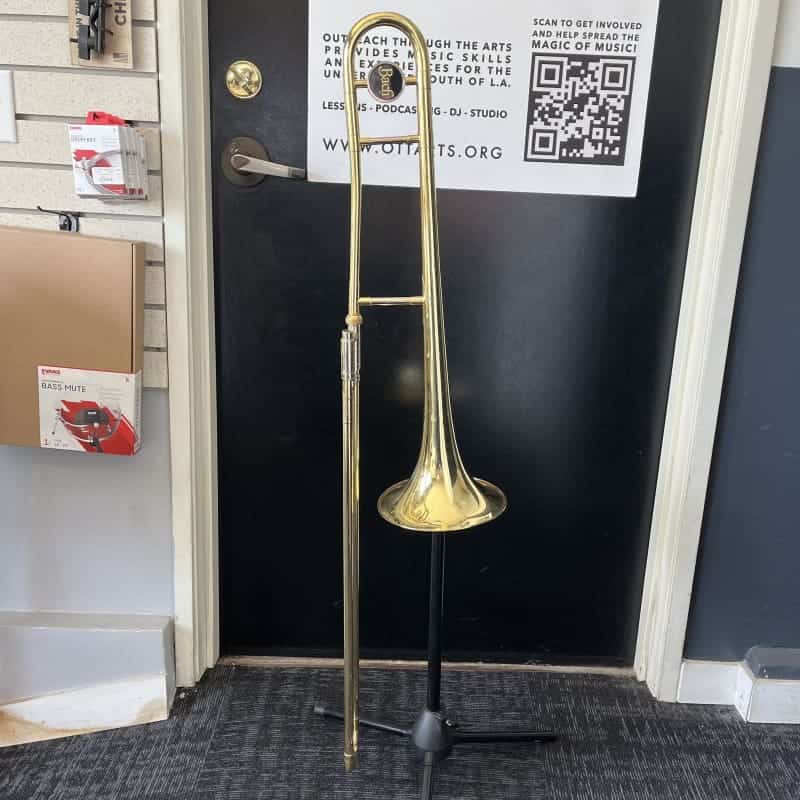 2000s Bach TB300 Student Model Bb Trombone Lacquered Brass
