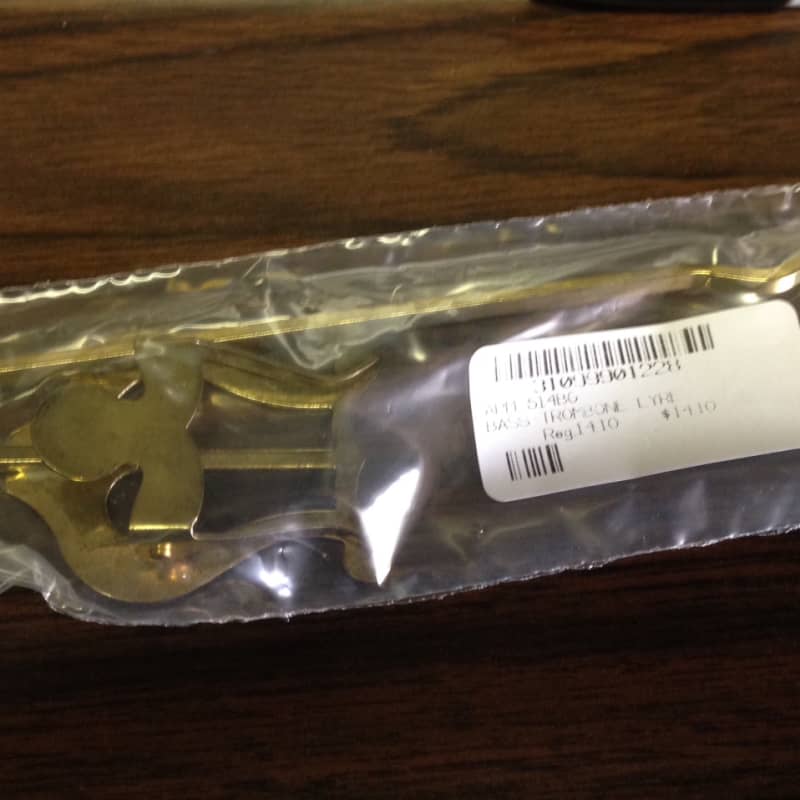 2010s American Plating 2 Piece Trombone Lyre 514BG Brass