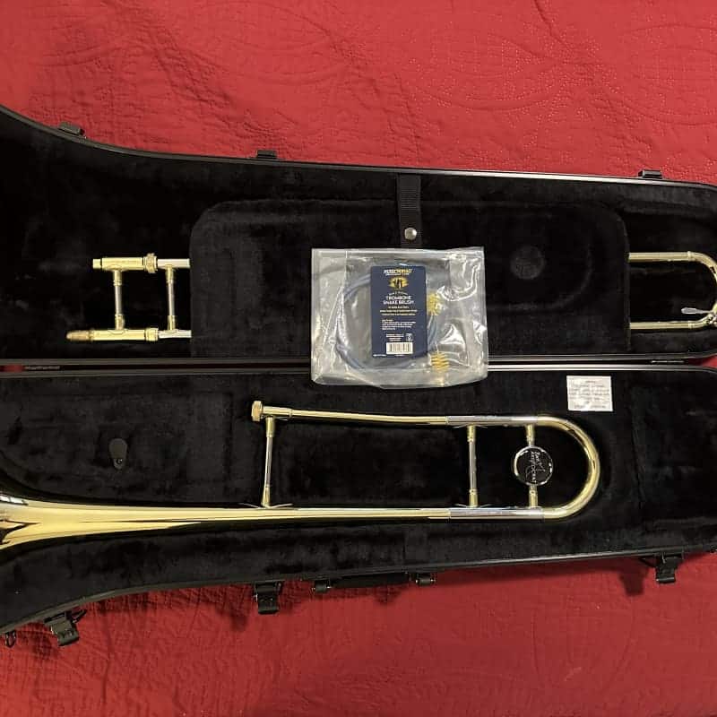 2010s Bach TB600 Intermediate Trombone Lacquered Brass