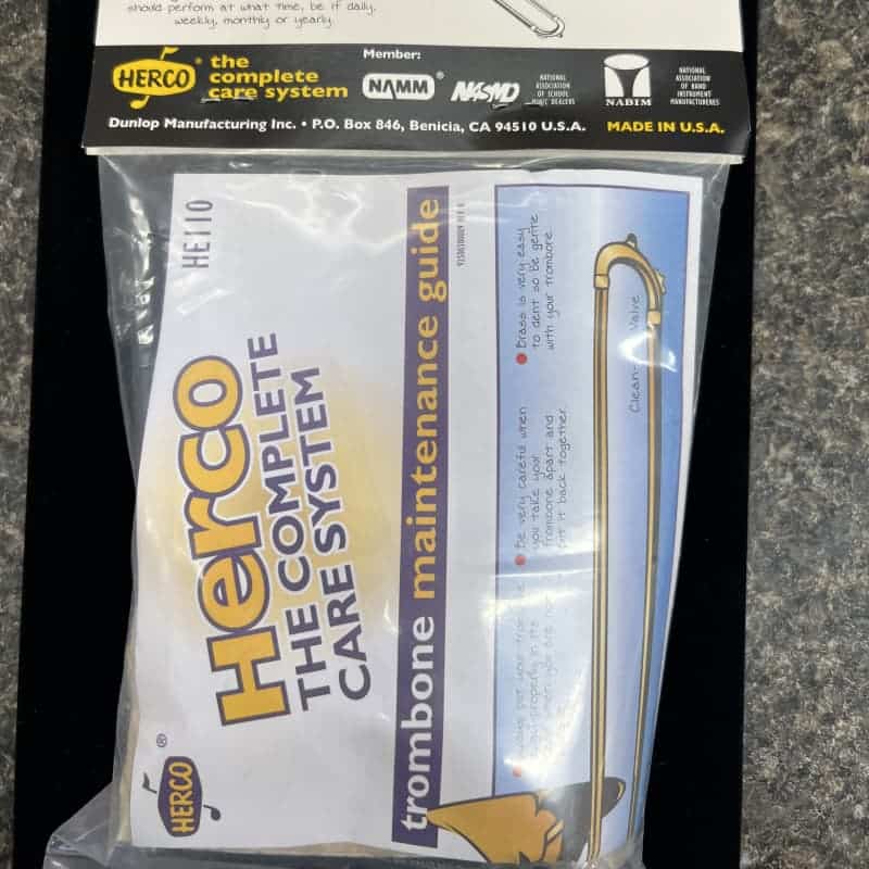 2010s Herco HE110 Complete Trombone Care Kit Standard