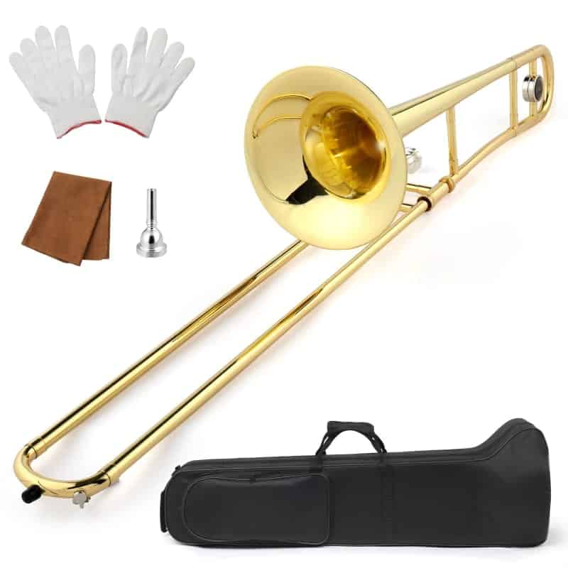 2025 OEM Beginner Bb Tenor Slide Trombone Brass B-Flat Stude...