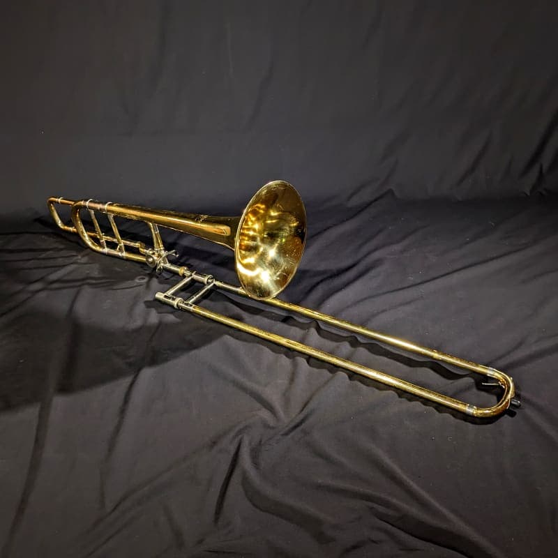 Bach 50B Stradivarius Bass Trombone with Closed Wrap and Singl...
