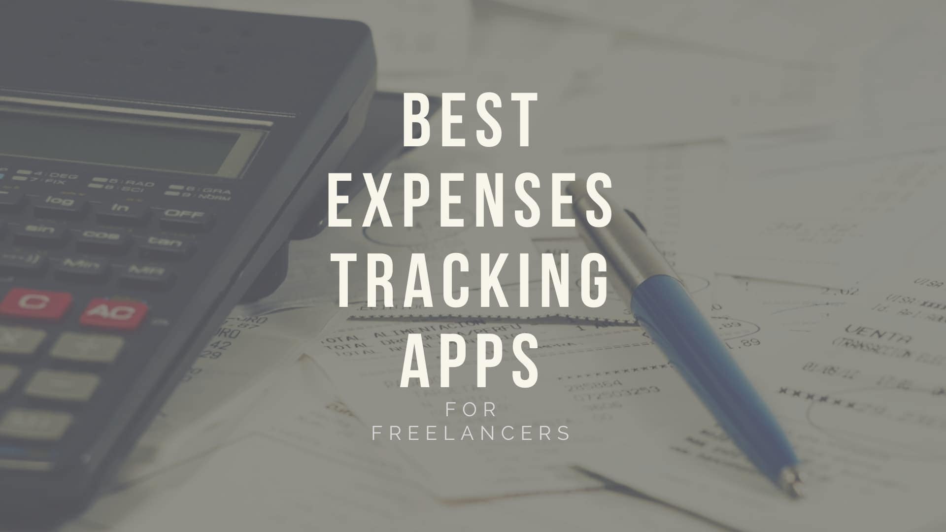 expenses tracking apps for freelancers