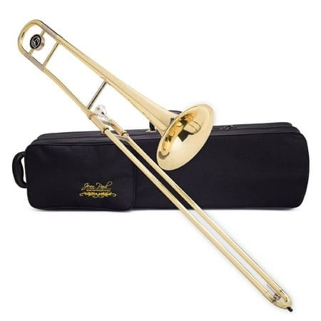 Jean Paul USA TB-400 Student Tenor Trombone Brass Body with Carrying Case