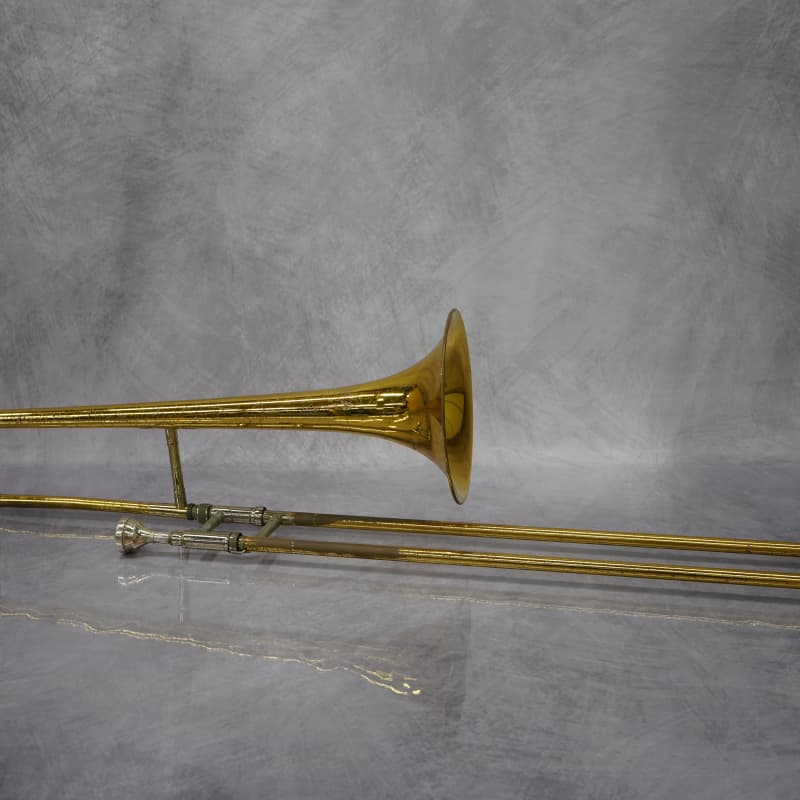 King 606 Student Model Tenor Trombone Clear-Lacquered Brass