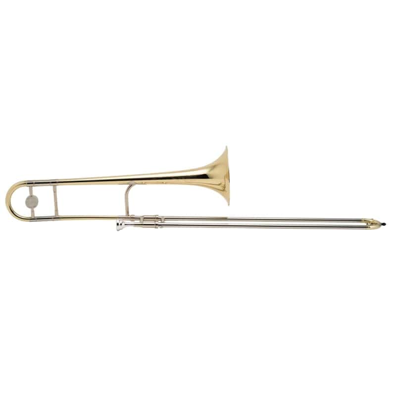 King King 2B Series Professional Tenor Trombone, Bell Yellow B...