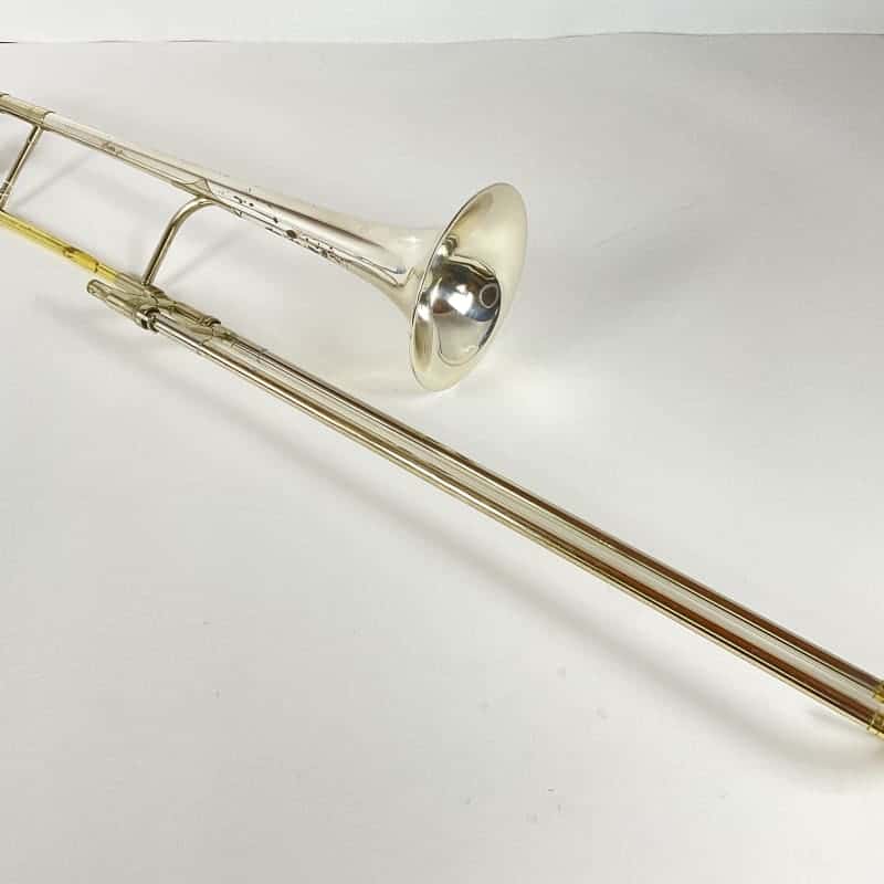 King Used 2102 (2B) Bb Tenor Trombone (SN: 192681) Silver