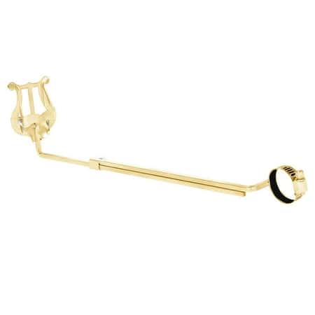 Minkissy Flute Lyre For Marching Band Iron Golden With Versatile Use 1Pack