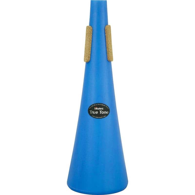Mutec Trombone Straight Mute Blue Polymer