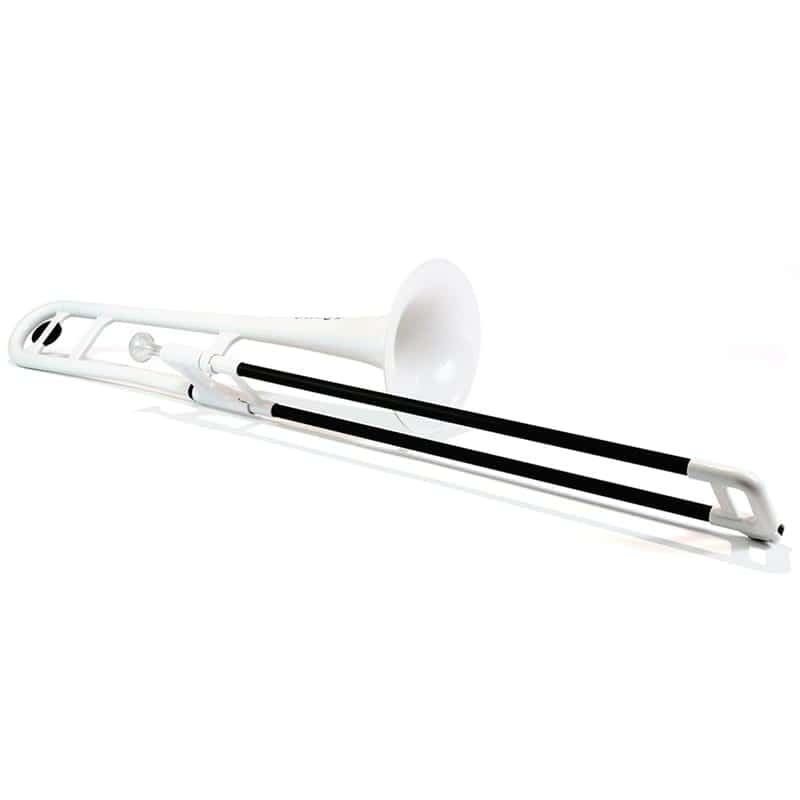 pBone Demo White Bb Tenor Trombone [38935] White