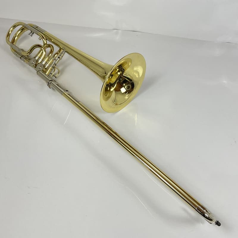 Rath R9 Bb/F/Gb/D Yellow Brass Bass Trombone with Independent ...