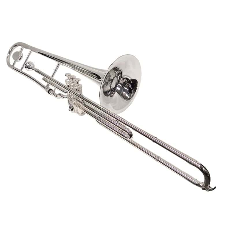 Schiller Studio Pro Valve Trombone Silver Plated Bb