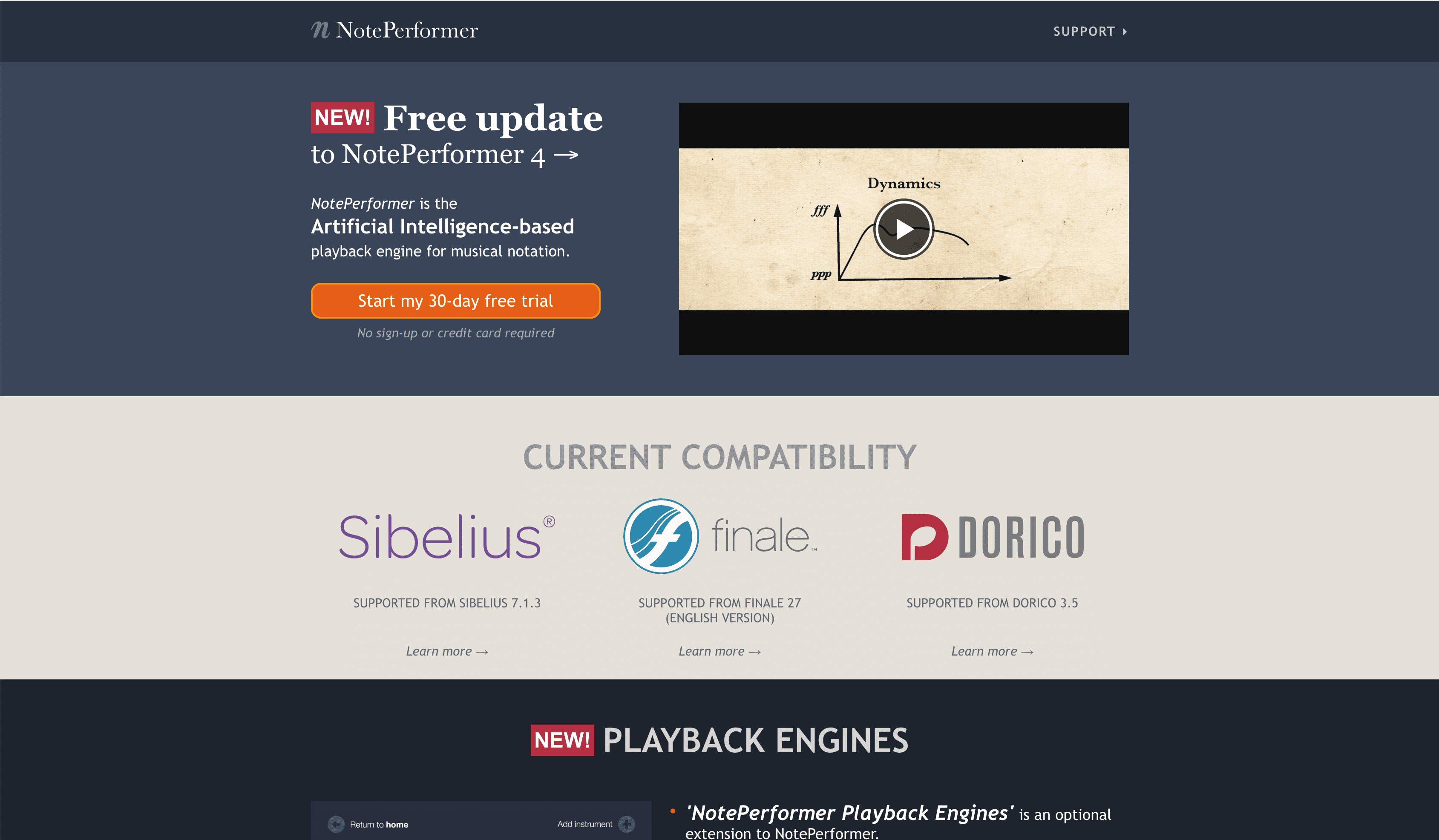 Screenshot Noteperformer