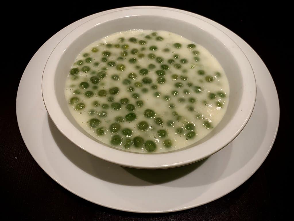 Zöldborsófőzelék